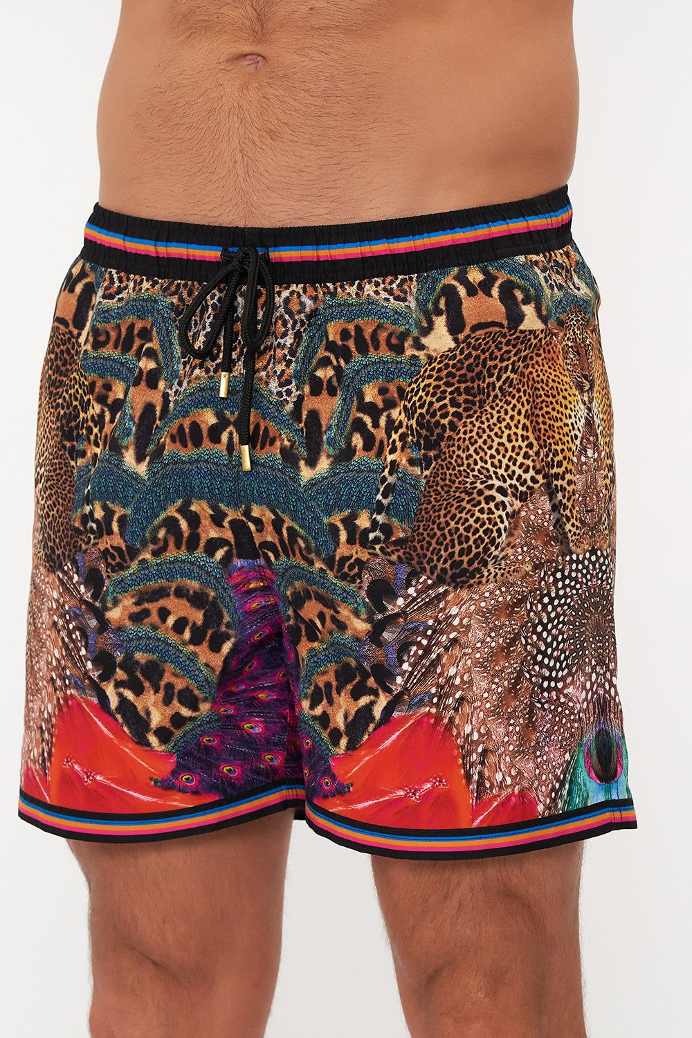 ELASTIC WAIST BOARDSHORT XANADU RISING