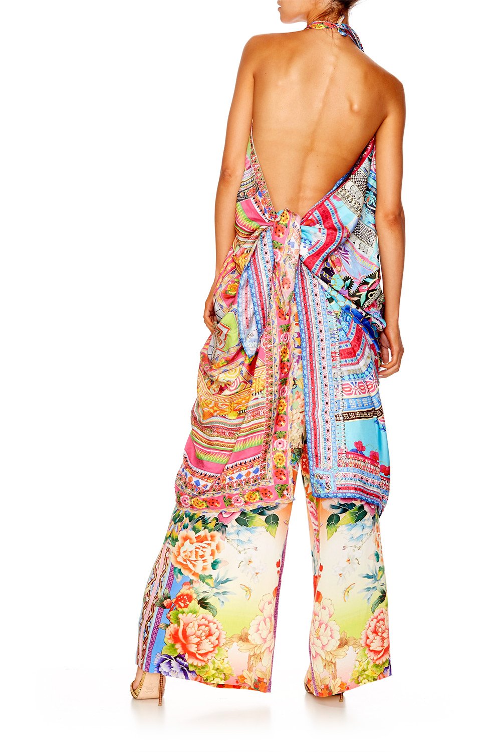 HANI HONEY LARGE SQUARE SCARF