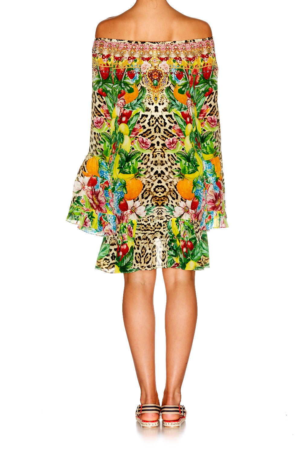 COOL CAT A LINE FRILL DRESS