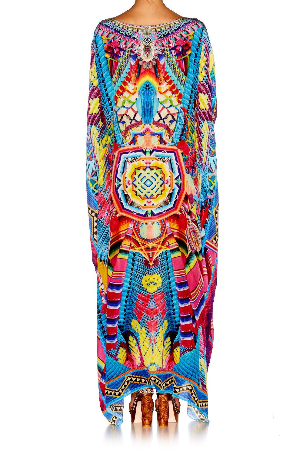 MS MOCHILLA ROUND NECK KAFTAN