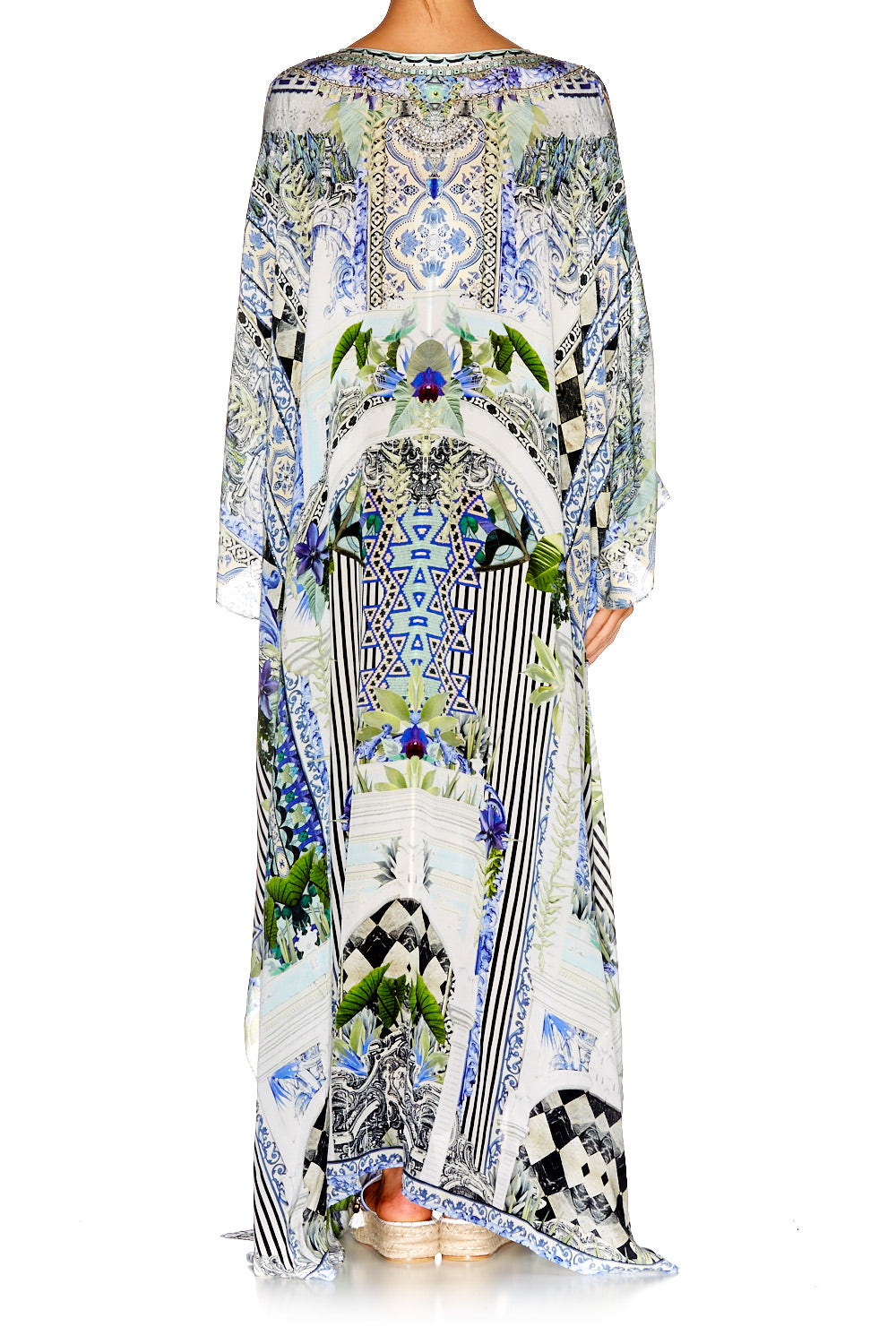 THE SWEET ESCAPE SLIT FRONT & SLEEVE KAFTAN