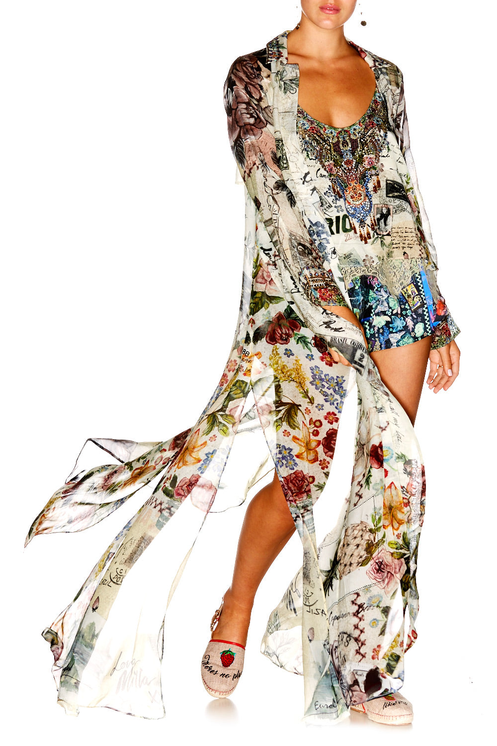 MEMORY LANE PRINTED TRENCH