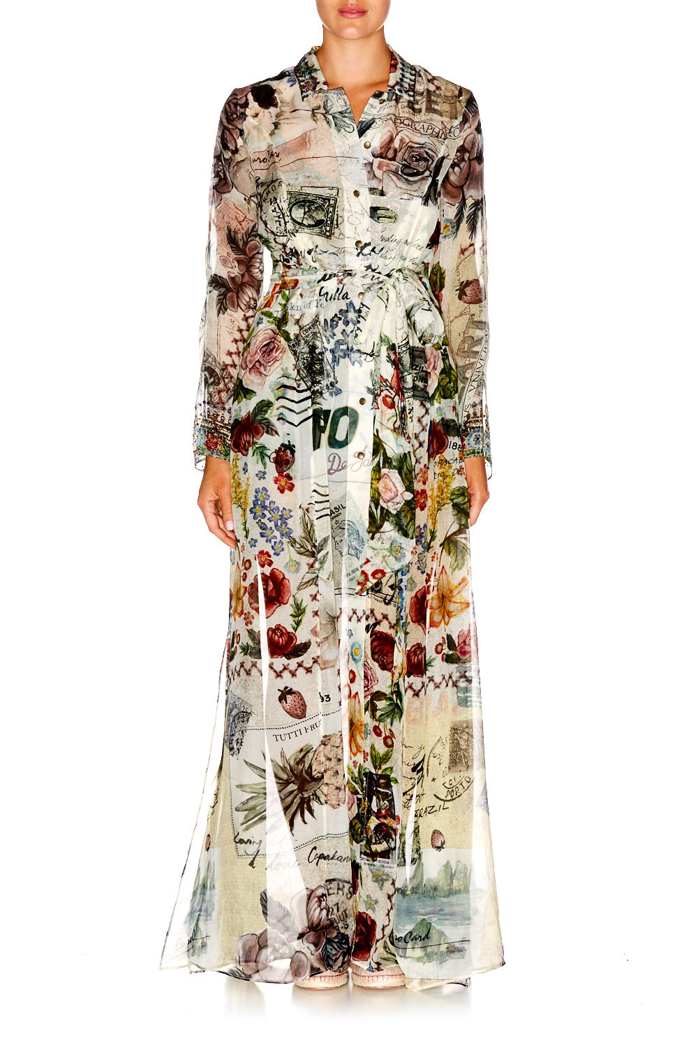 MEMORY LANE PRINTED TRENCH