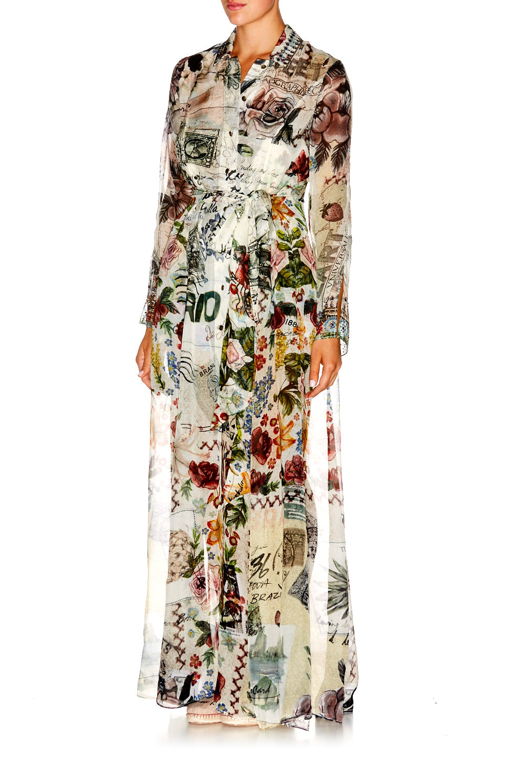 MEMORY LANE PRINTED TRENCH