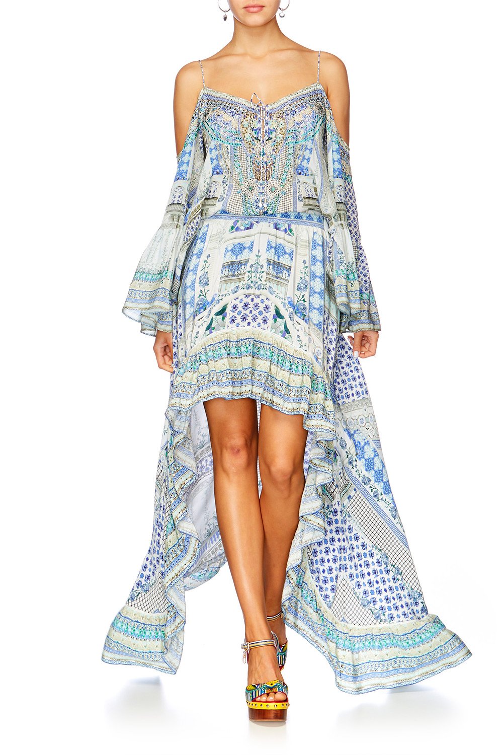 ALVADOR SUMMER DROP SHOULDER TOP