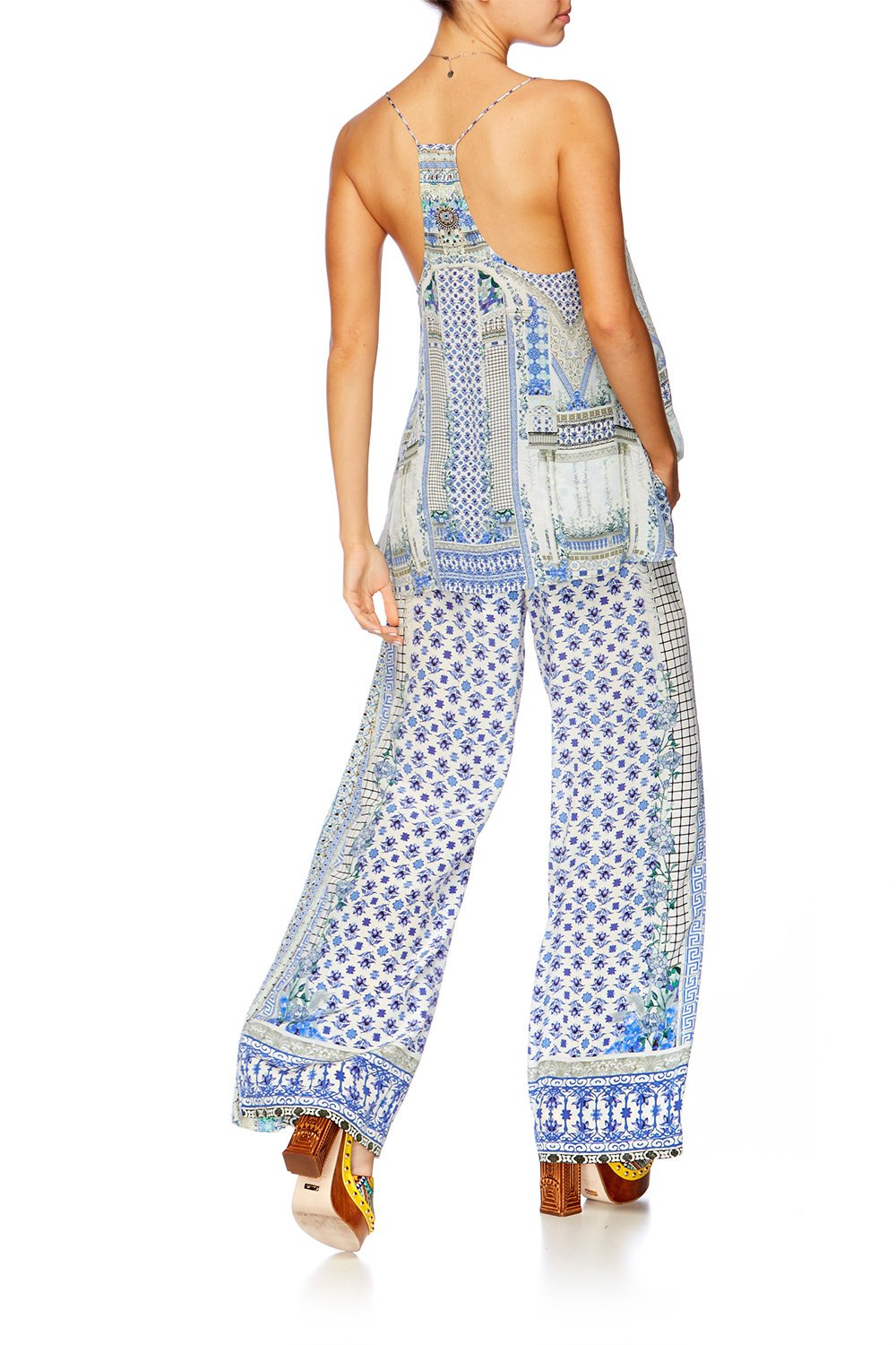 SALVADOR SUMMER T BACK SHOESTRING TOP