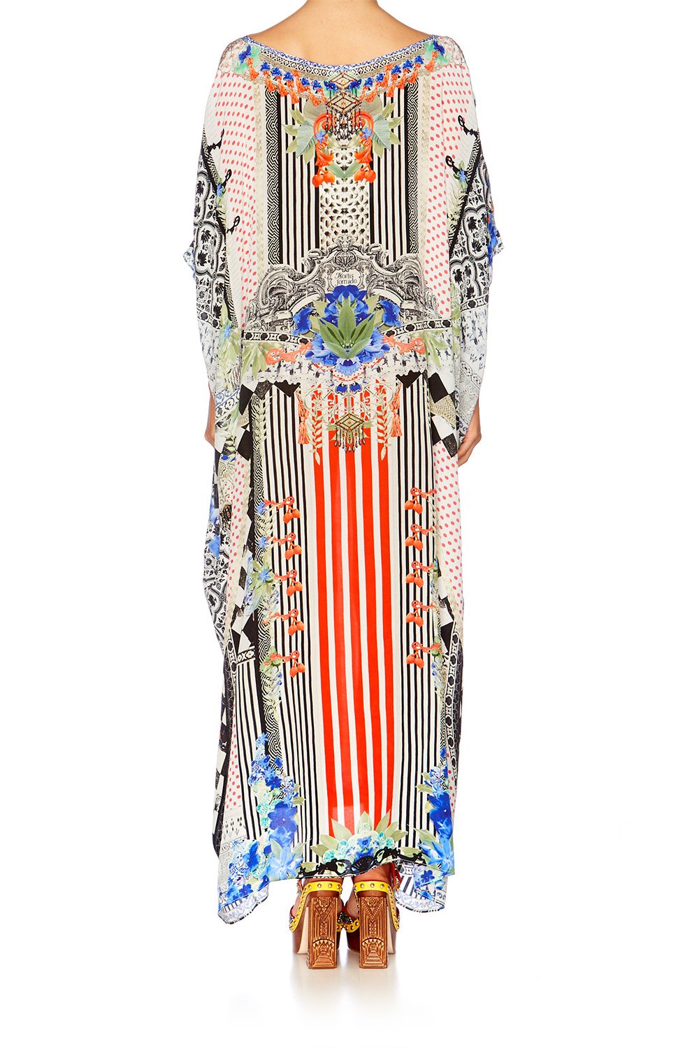 MEET ME HERE ROUND NECK KAFTAN