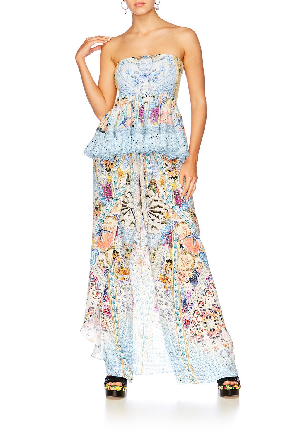 GIRL NEXT DOOR LOOSE TROUSER WITH TIE FRONT