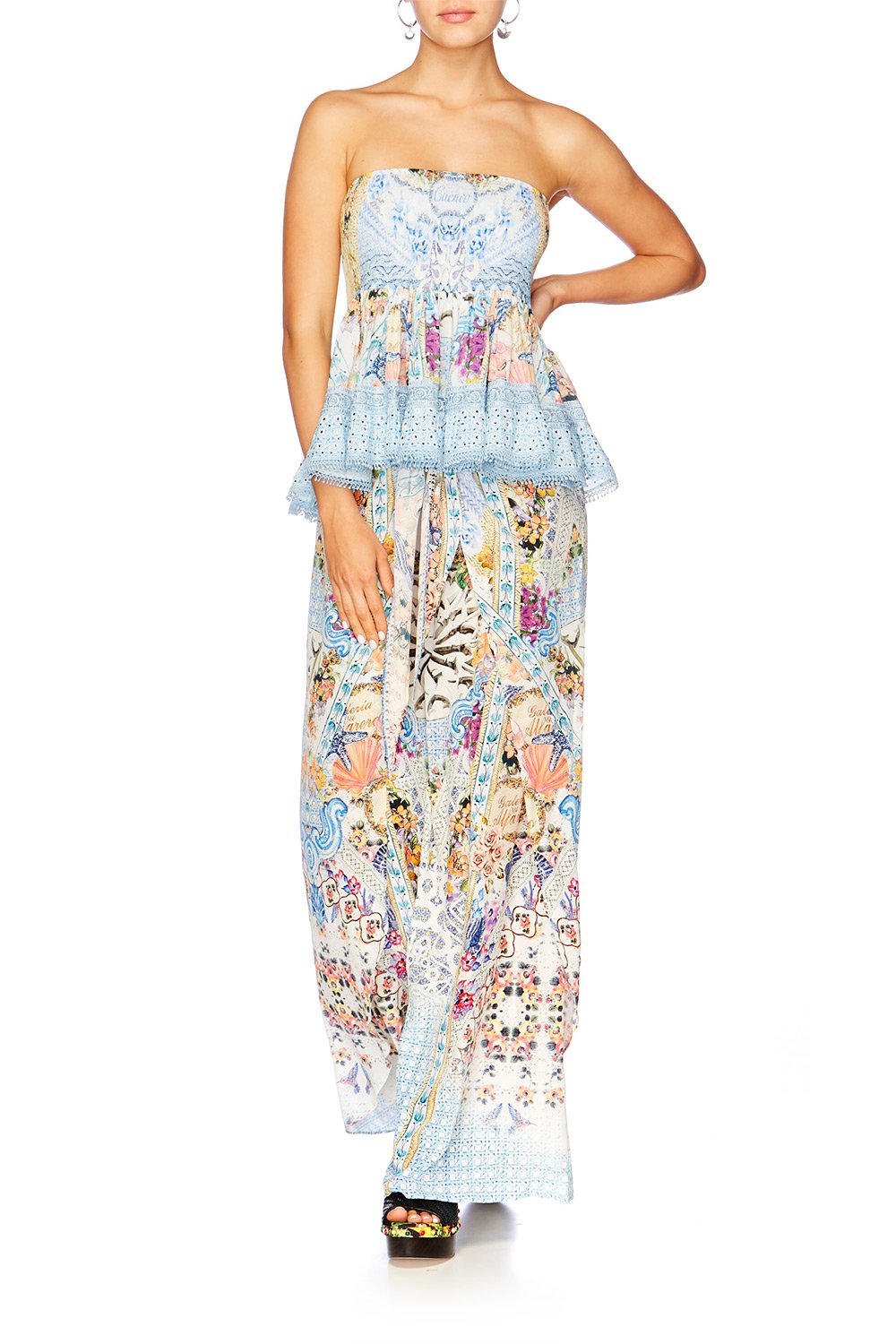 GIRL NEXT DOOR LOOSE TROUSER WITH TIE FRONT