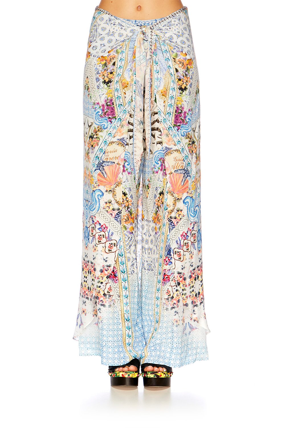 GIRL NEXT DOOR LOOSE TROUSER WITH TIE FRONT