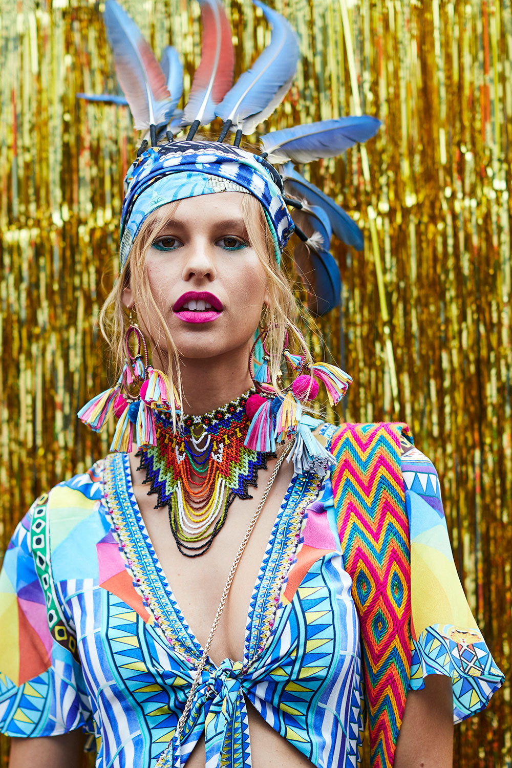 BOOK A SHADE TIE FRONT MAXI DRESS