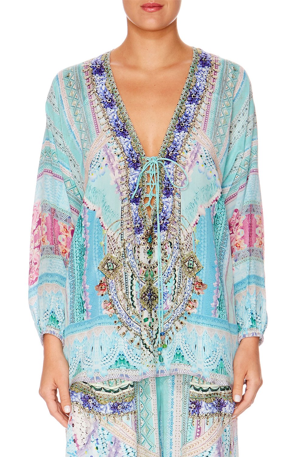 GARDEN STATE LACE UP SHIRT