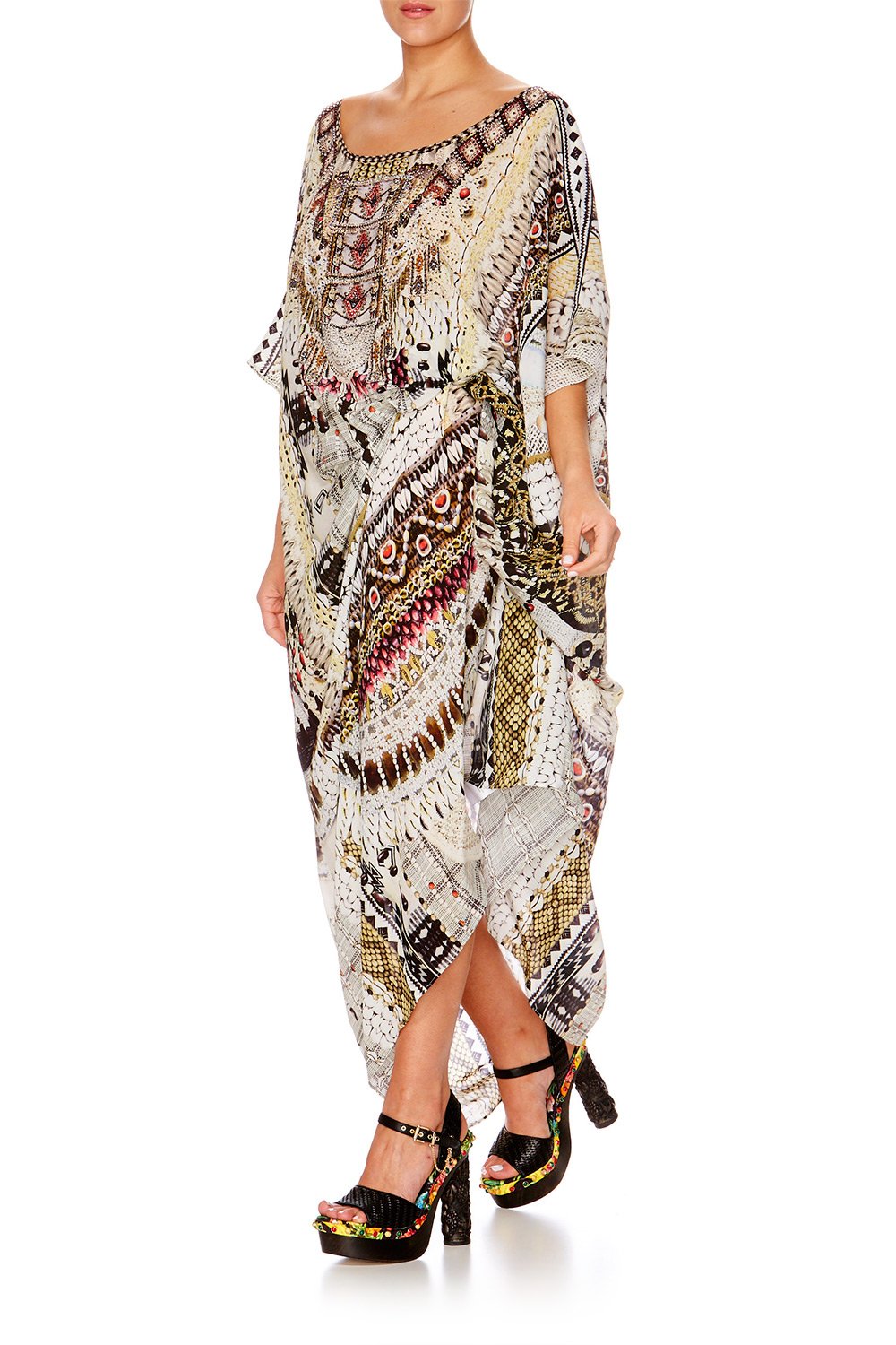 SPELL BOUND ROUND NECK KAFTAN