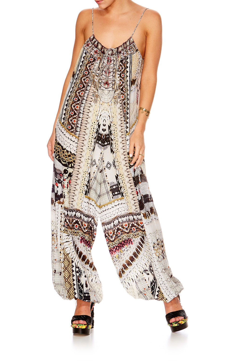 SPELL BOUND BALLOON JUMPSUIT