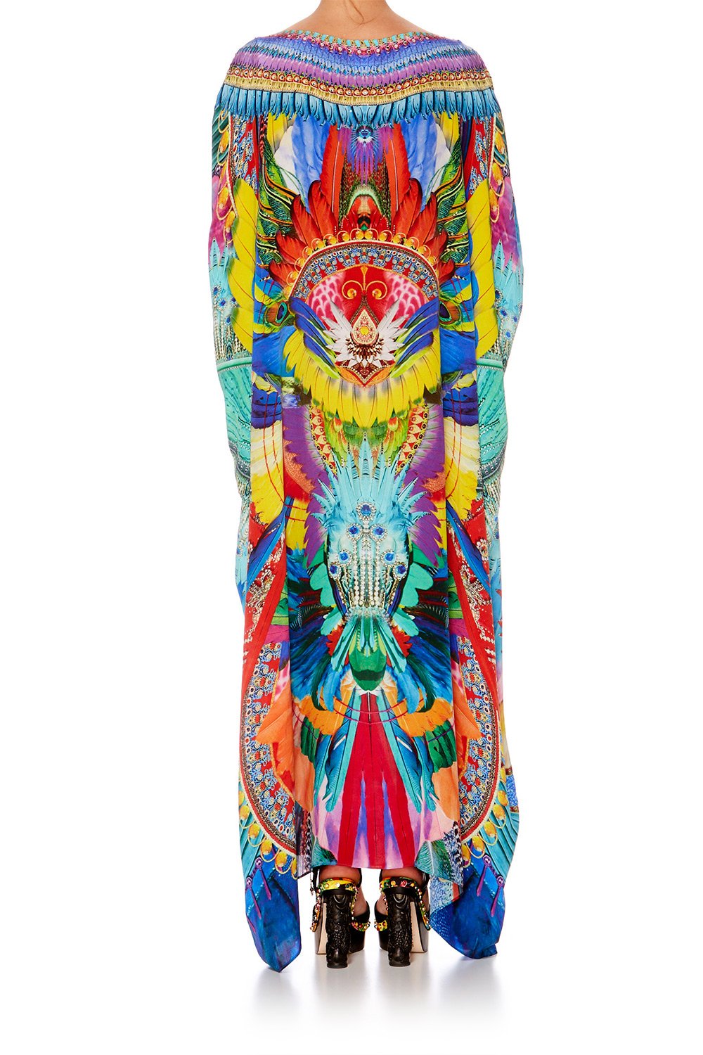 SHOW GIRL ROUND NECK KAFTAN