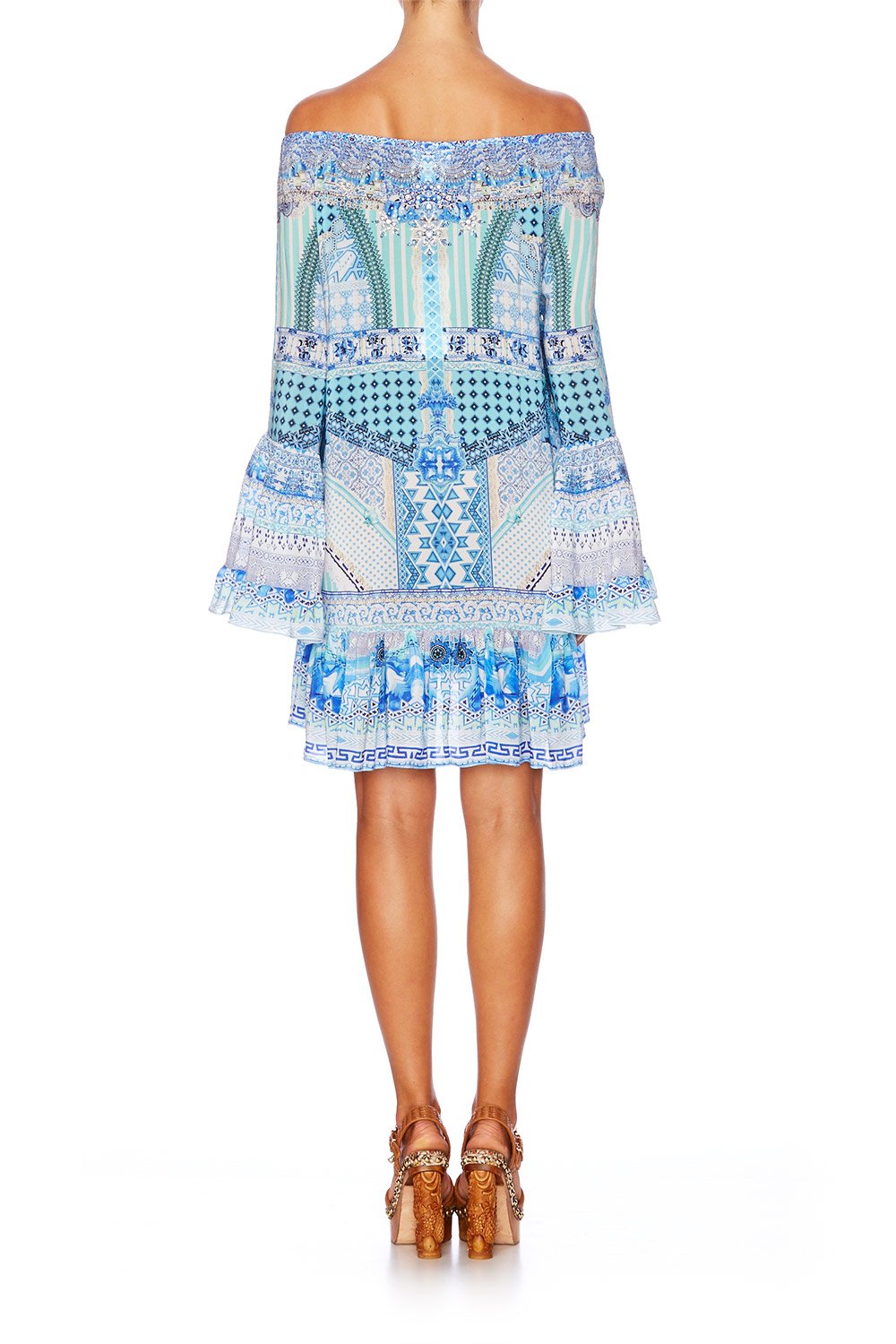 CAMILLA DAY DREAMER A LINE FRILL DRESS