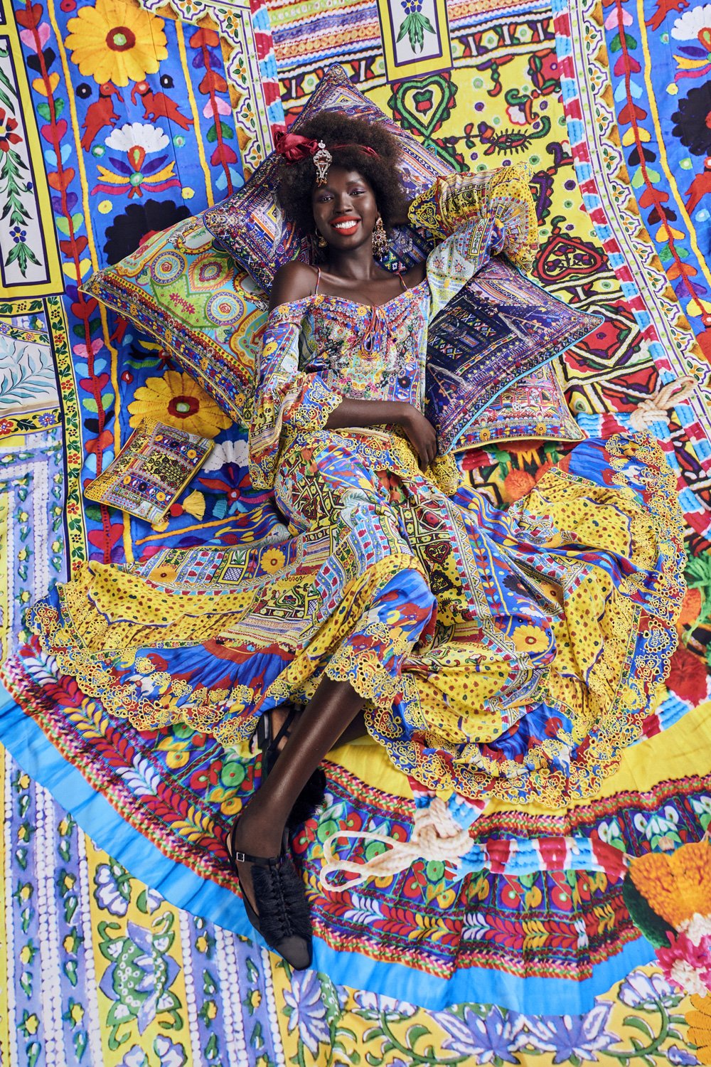 INSIDE MY MIND DROP SHOULDER TOP