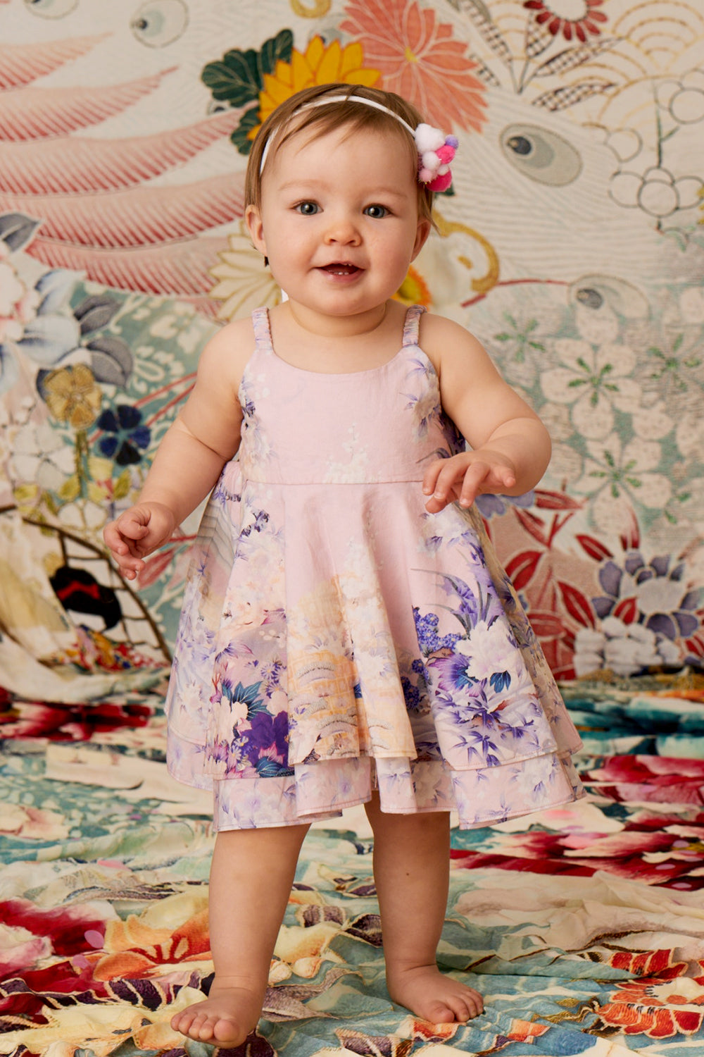 CAMILLA HARAJUKU HEIRESS BABIES RUFFLE HEM DRESS