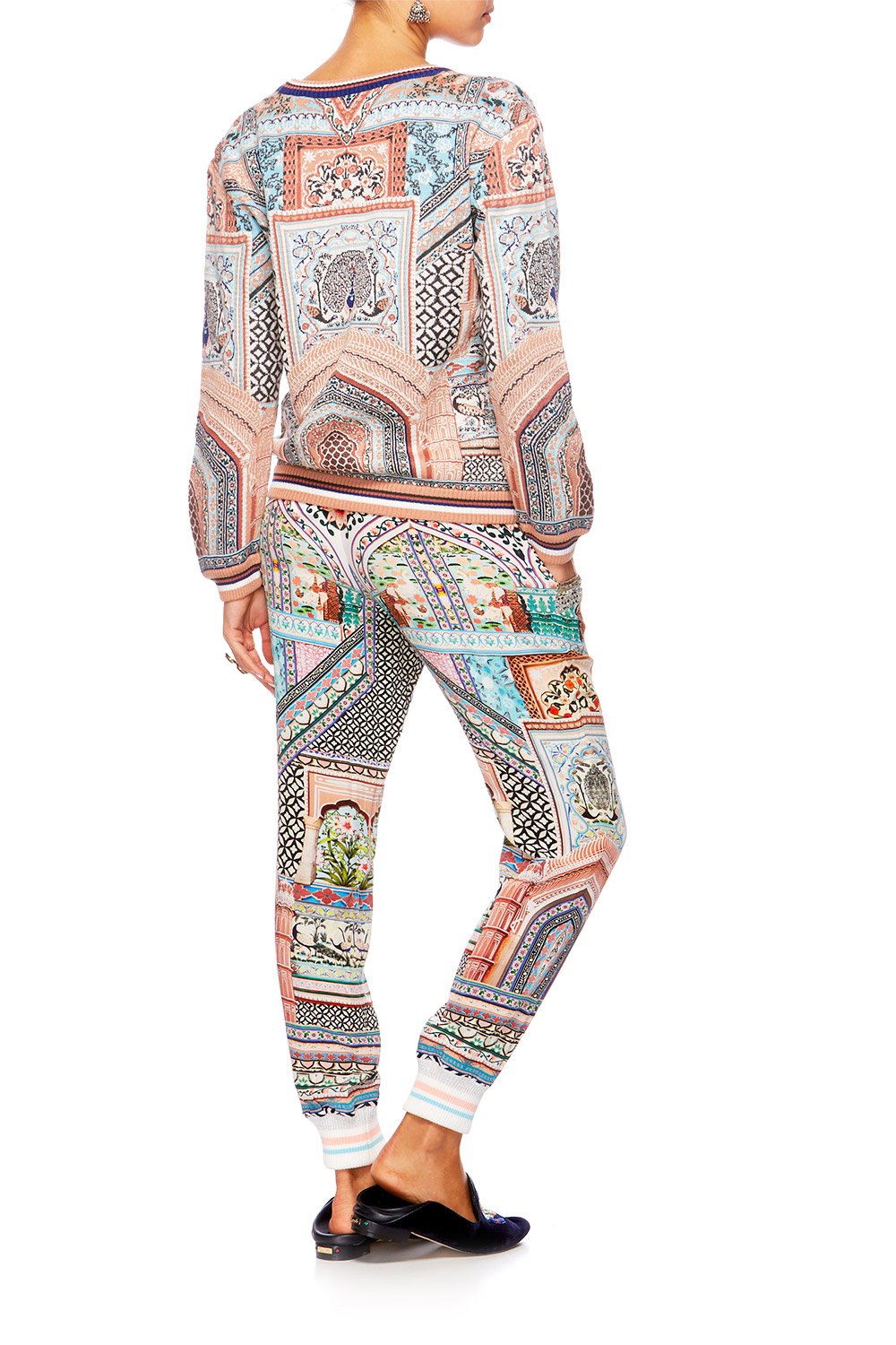 CAMILLA LADY LAKE DRAWSTING PANT W RIBBING