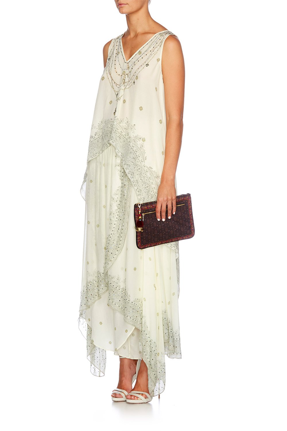 SONGS ON THE LAWN SMALL CANVAS CLUTCH