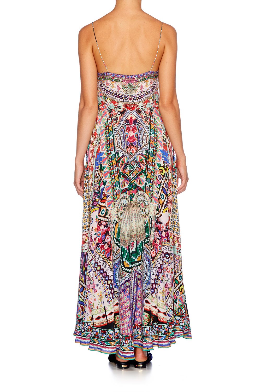 KALBELIA QUEEN LONG DRESS W TIE FRONT