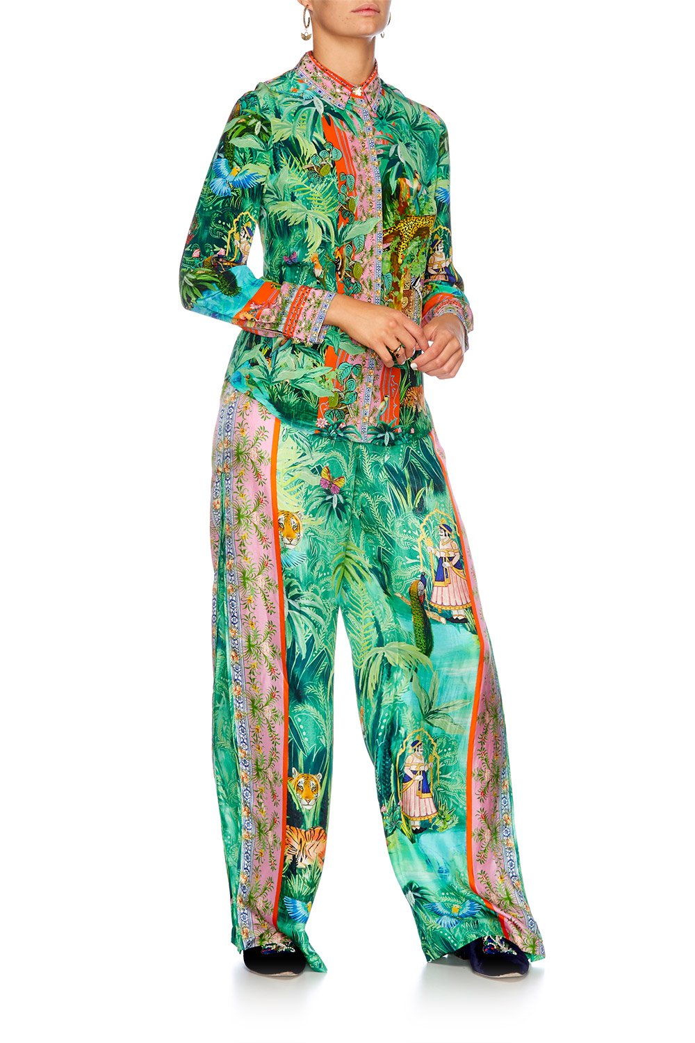 BENNYS BLESSING PANTS WITH SIDE SPLIT