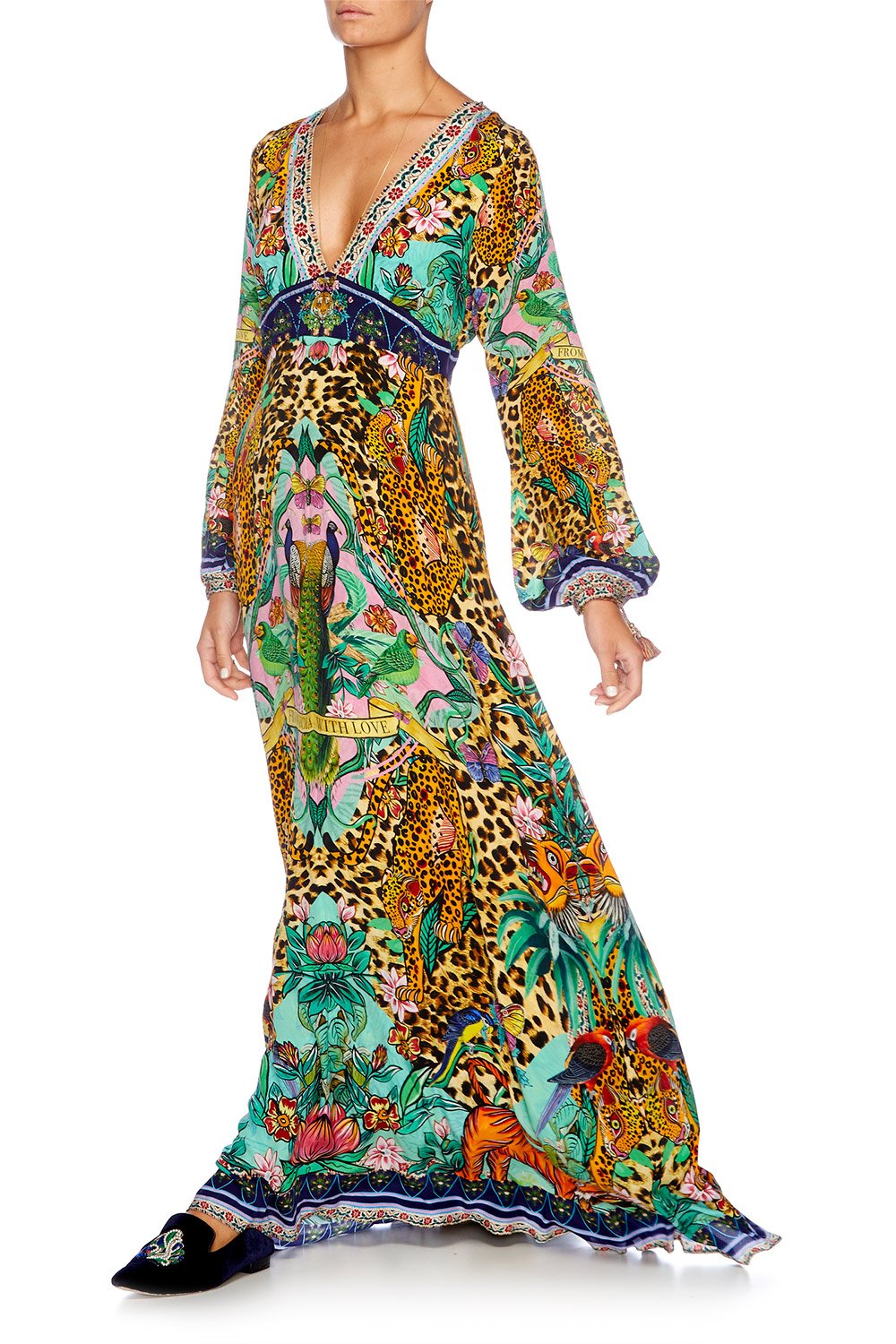 THE JUNGLE BOOK LONG DRESS W BELL SLEEVE