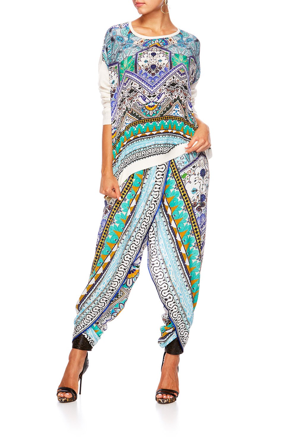 CAMILLA EVERLASTING UDAIPUR WRAP FRONT TROUSER