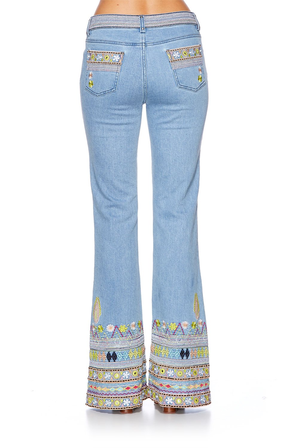 SOUL SISTERS MID RISE FLARED JEAN