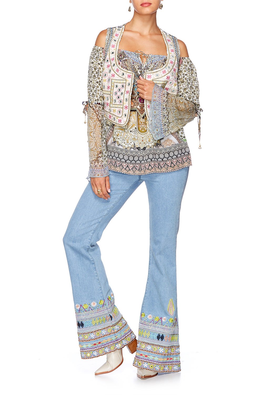 SOUL SISTERS DROP SHOULDER BELL SLEEVE TOP