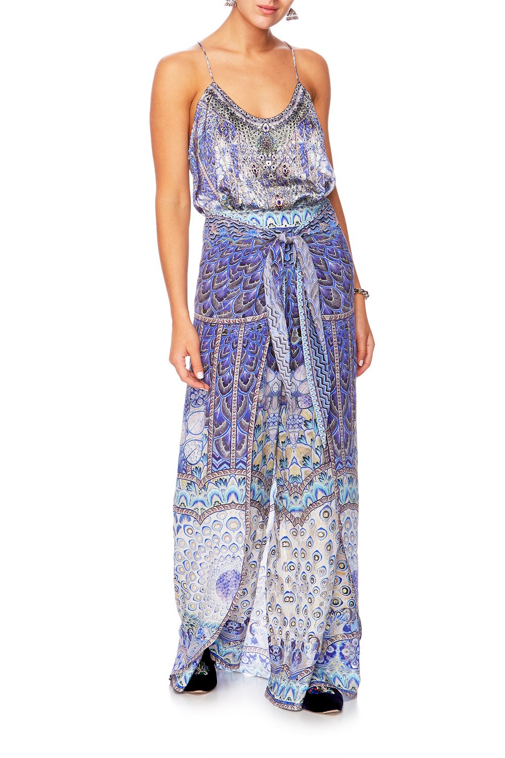 WINGS TO FLY LOOSE TROUSER WITH TIE FRONT