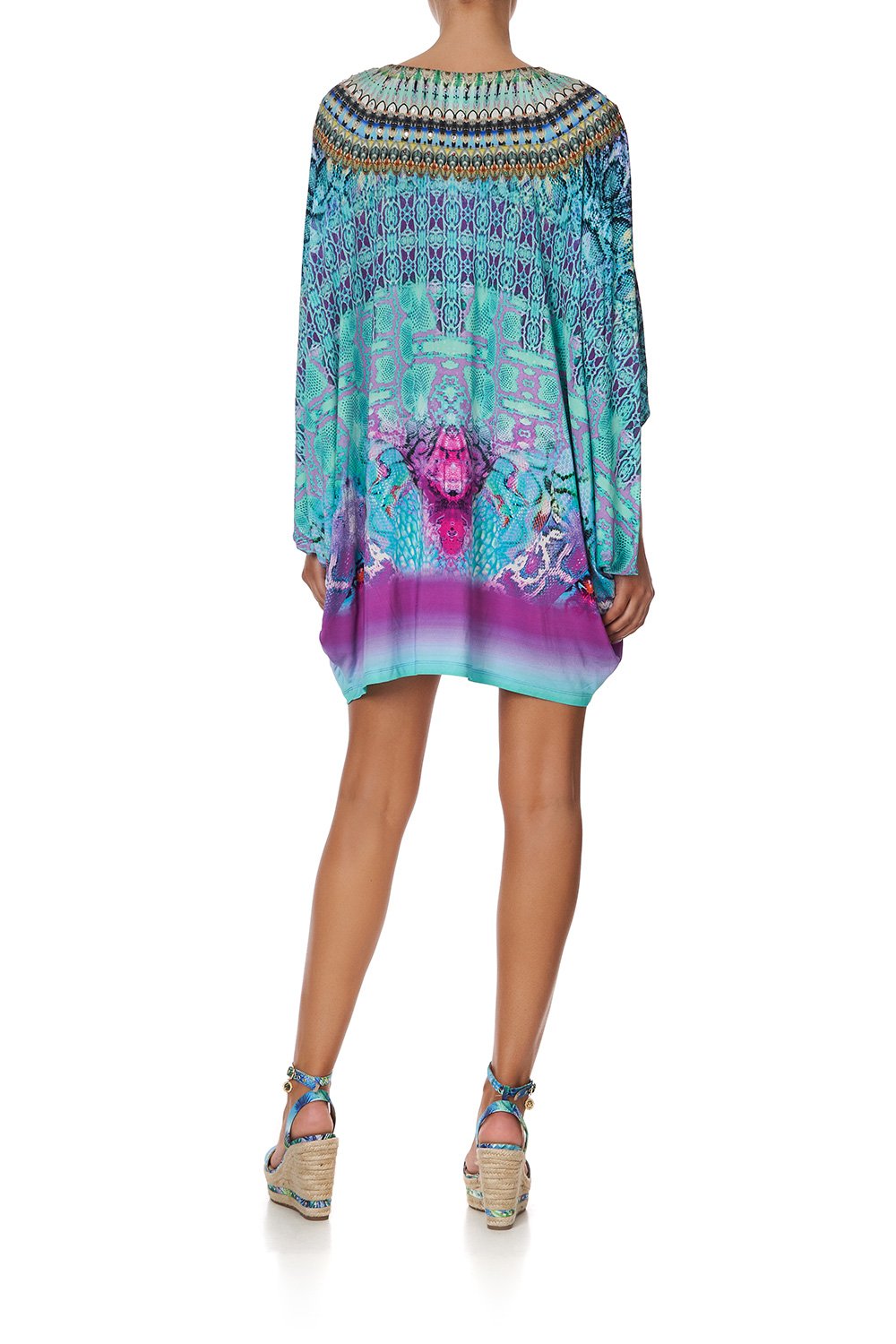 BATWING DRESS TIDES OF AURORA