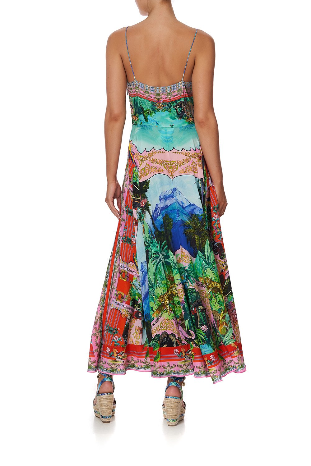 TIE FRONT LONG DRESS BENNY'S BLESSING