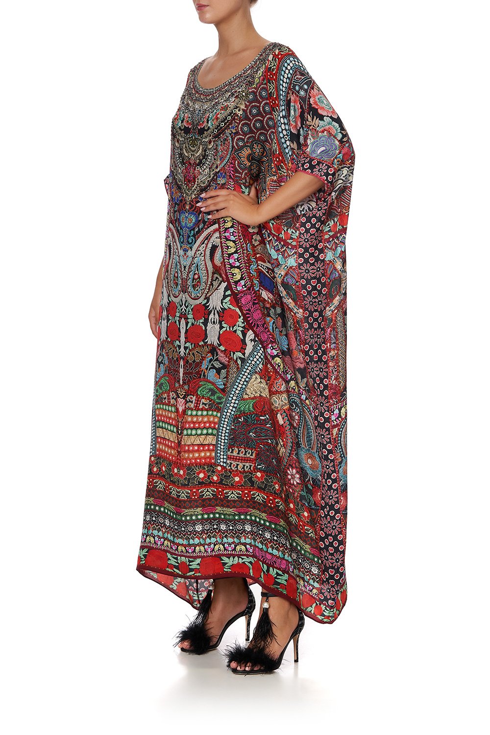 ROUND NECK KAFTAN QUEEN ALIKA