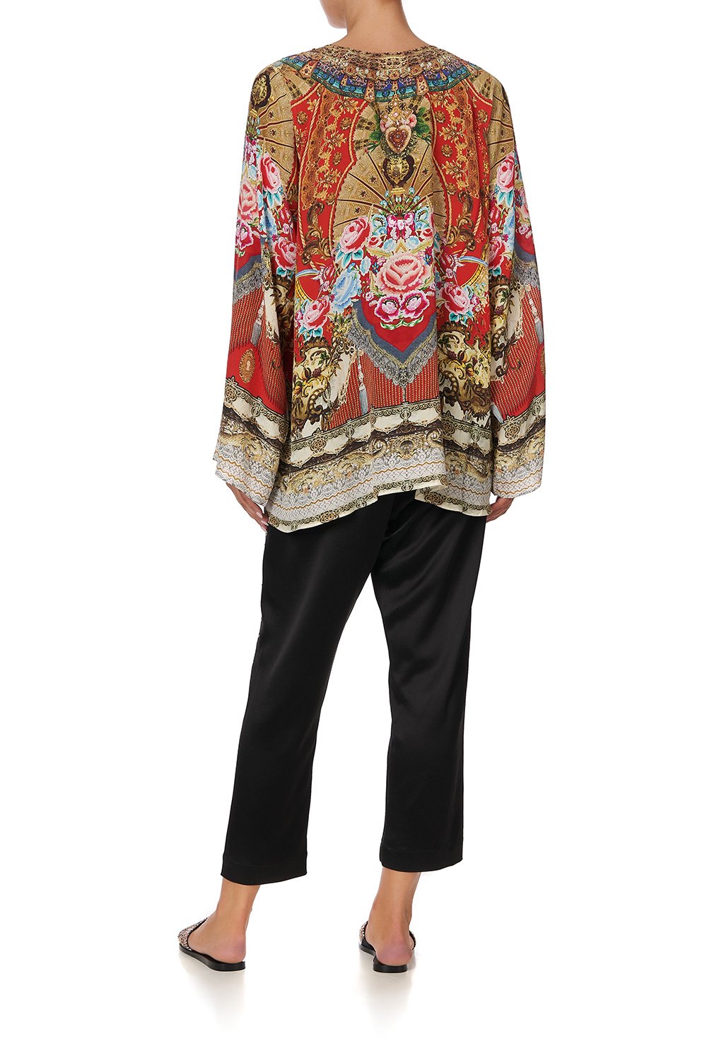 LACE UP BLOUSE CAMEO'S DANCE