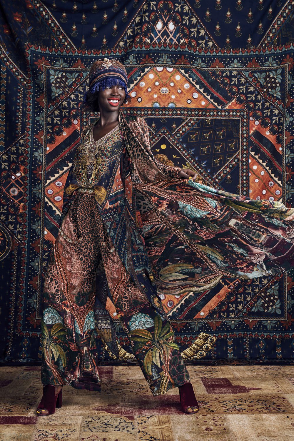 BLISS OF BOHEMIA BEANIE W POM POM