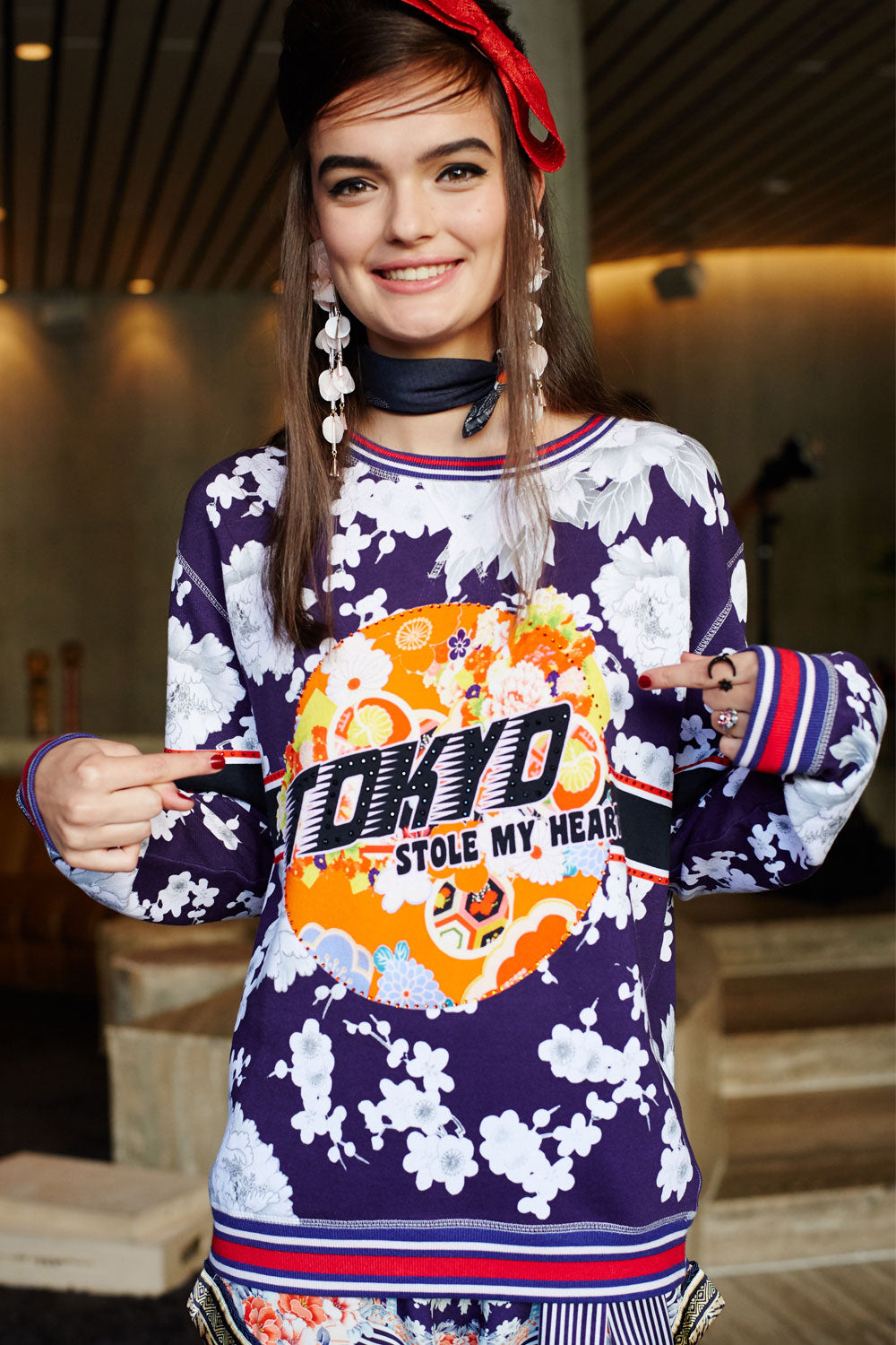 CAMILLA GINZA GANG CORE SWEATER