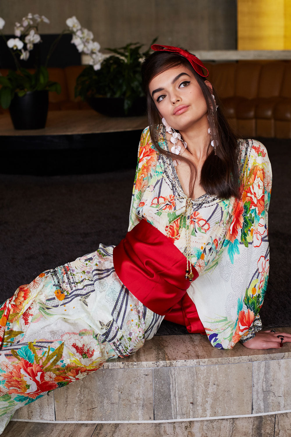 CAMILLA MS MAIKO WIDE LEG TROUSER W FRONT POCKETS