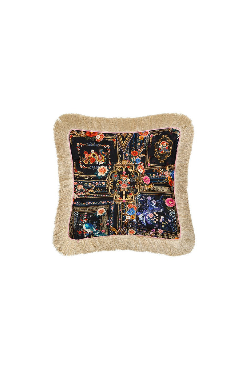 SMALL SQUARE CUSHION CAMEOS CAN CAN main image 1