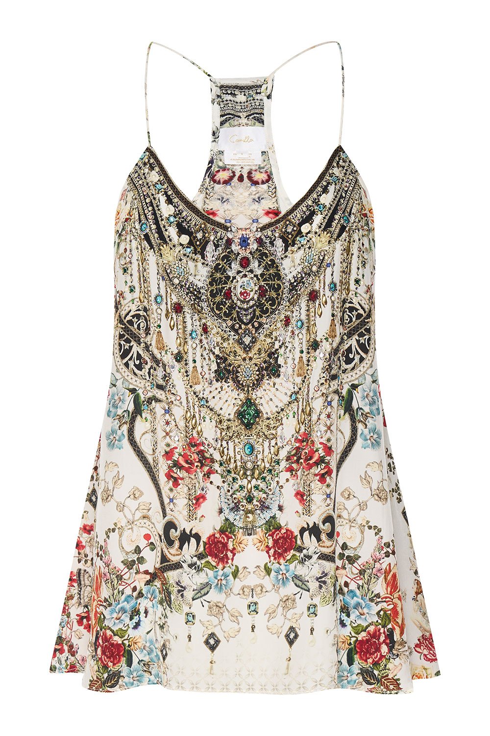 T BACK SHOESTRING TOP SHAKESPEARES GARDEN