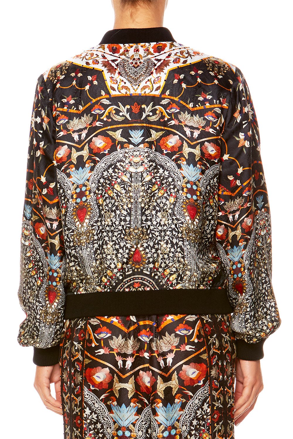 CHAMBER OF REFLECTIONS REVERSABLE BOMBER JACKET