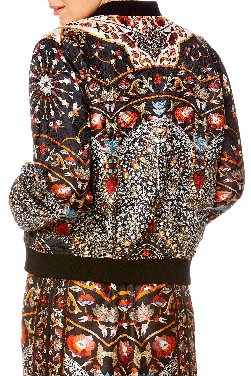 CHAMBER OF REFLECTIONS REVERSABLE BOMBER JACKET