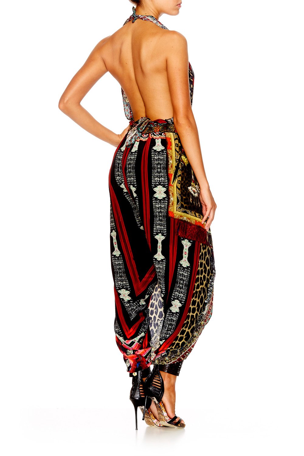 IN A DALAI DAZE LARGE SQUARE SCARF