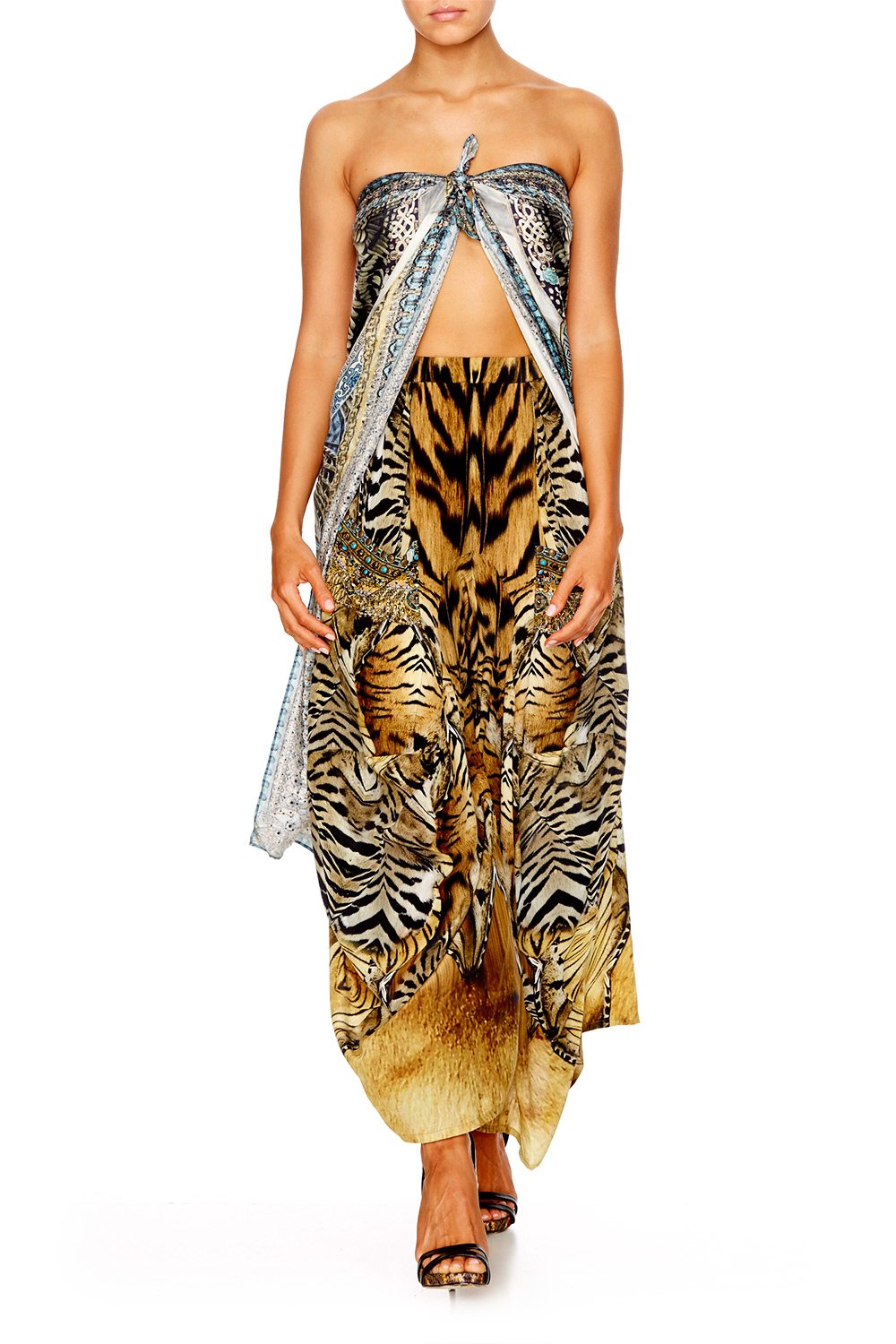 GIRL ON THE WING LARGE SQUARE SCARF