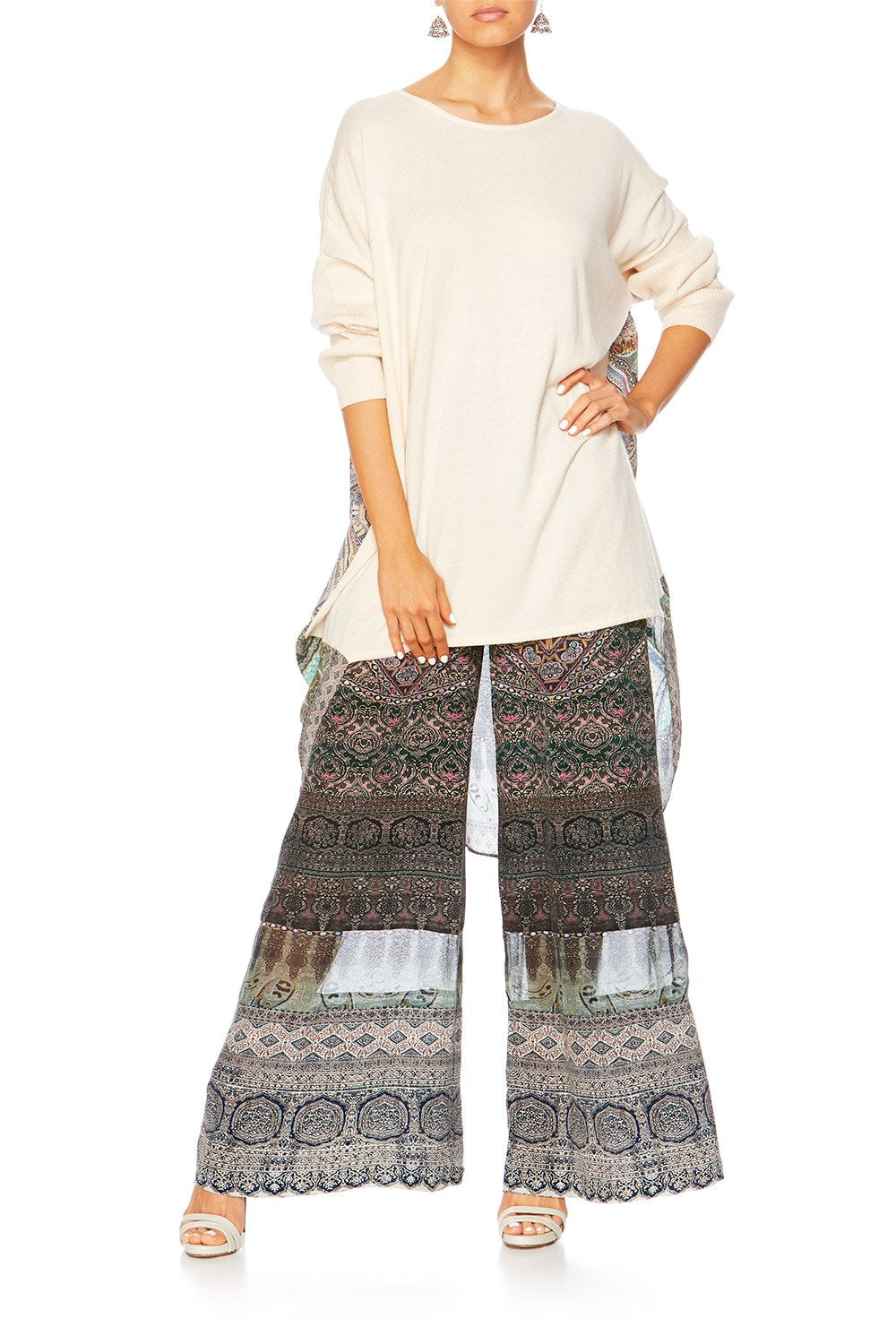 MAMAS HOME LONG SLEEVE JUMPER W PRINTED BACK