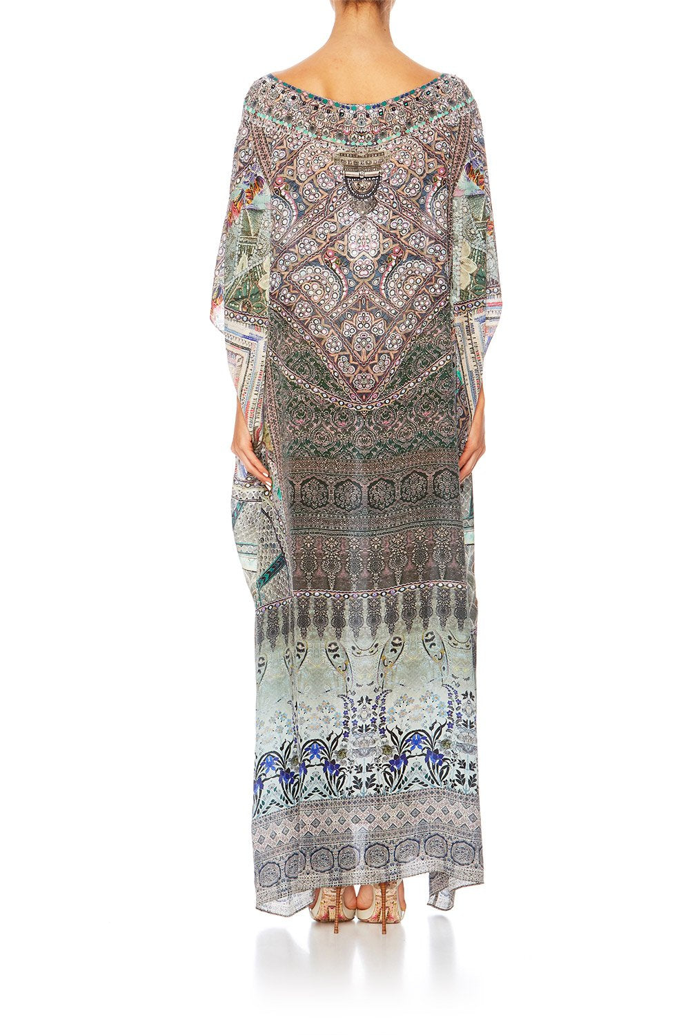 MAMAS HOME ROUND NECK KAFTAN