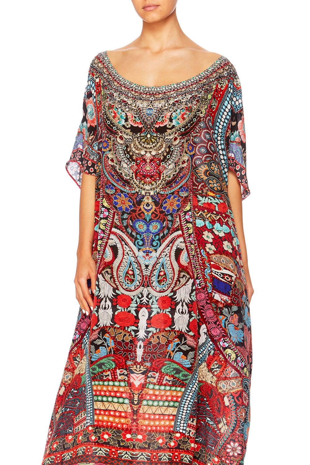 ROUND NECK KAFTAN QUEEN ALIKA