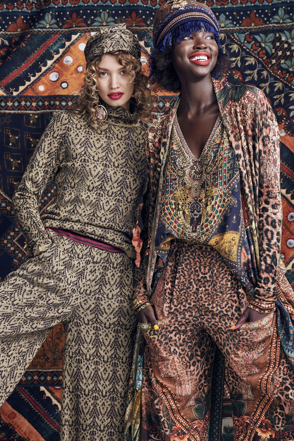 THE GYPSY LOUNGE FLARED KNIT TROUSER