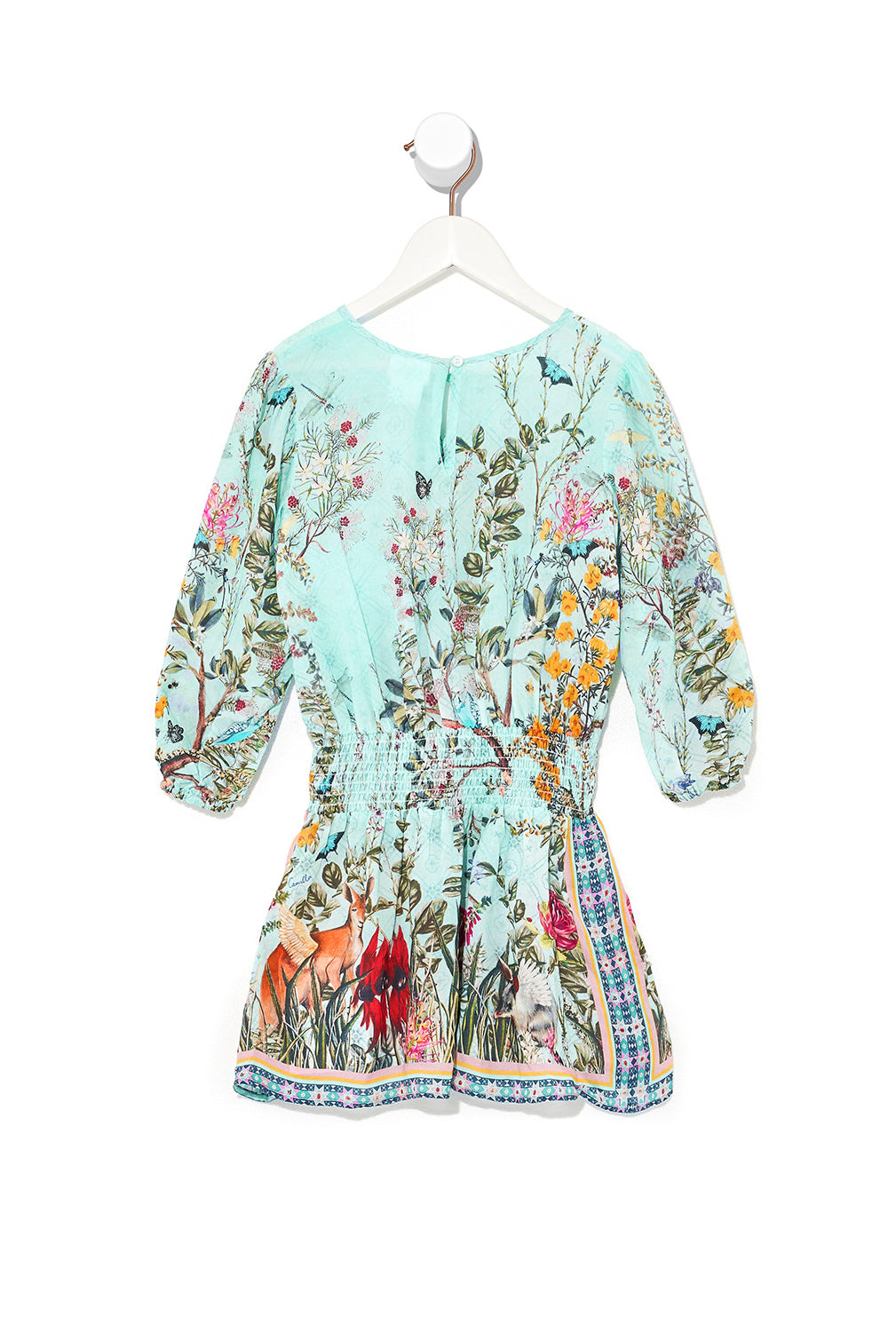 INFANTS RELAXED SHIRRED WAIST DRESS MILLAS BACKYARD