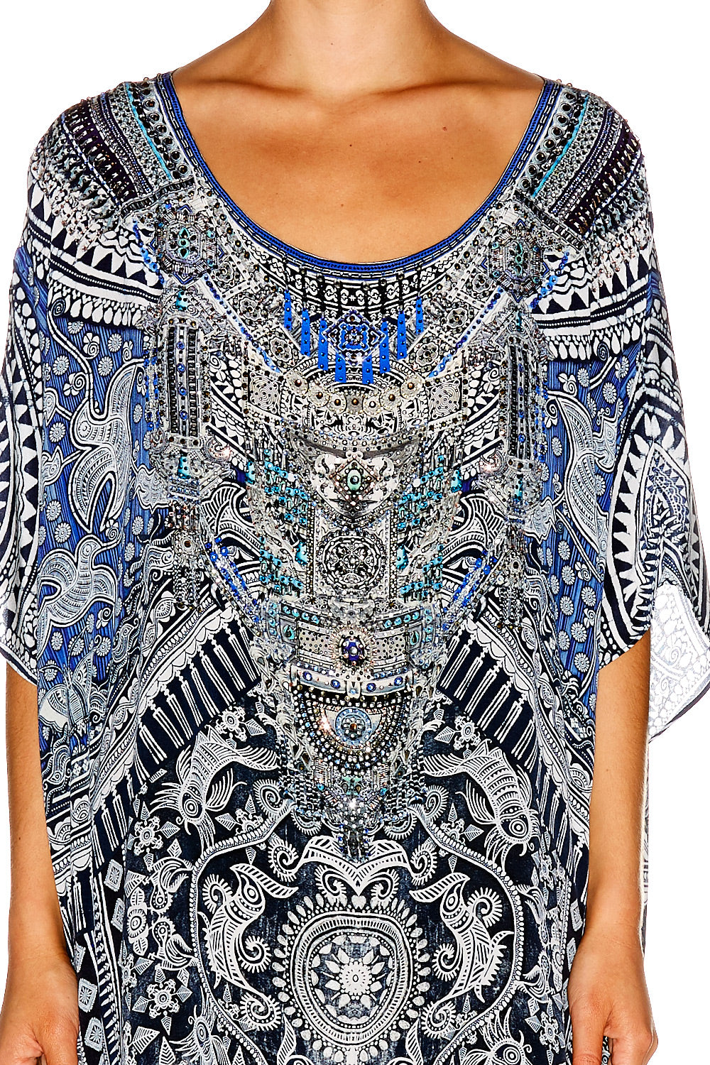 SMALL TOWN HERO SHORT ROUND NECK KAFTAN